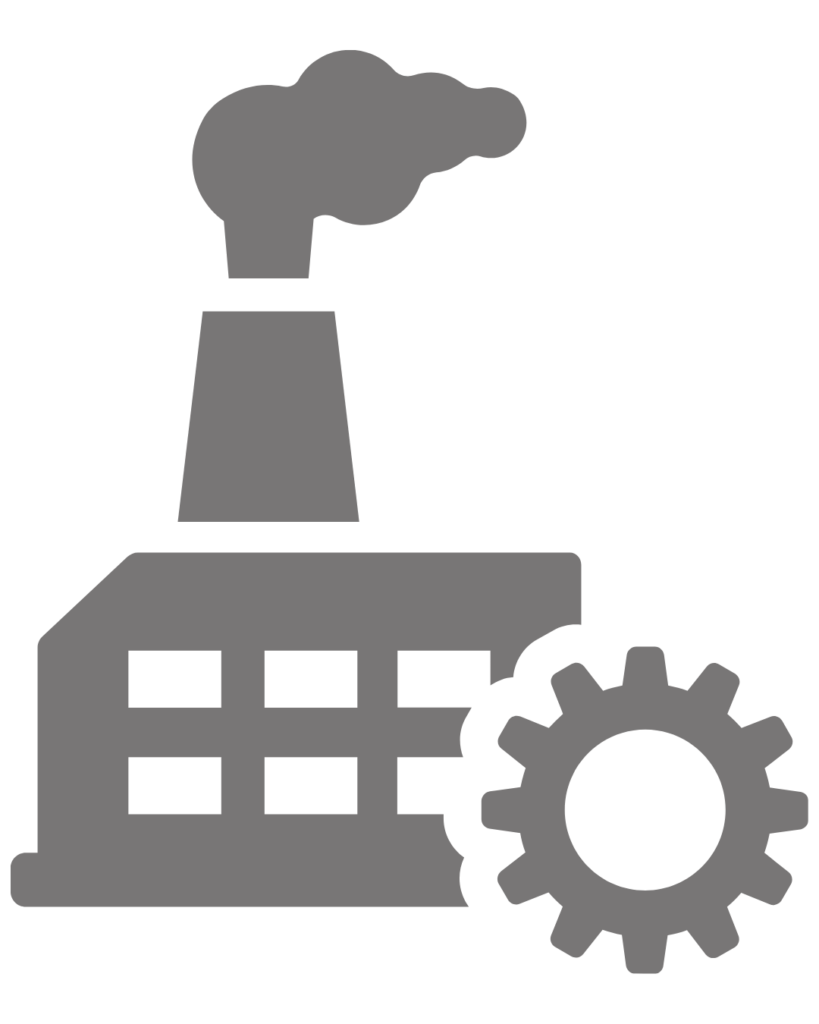 icono industriales usos